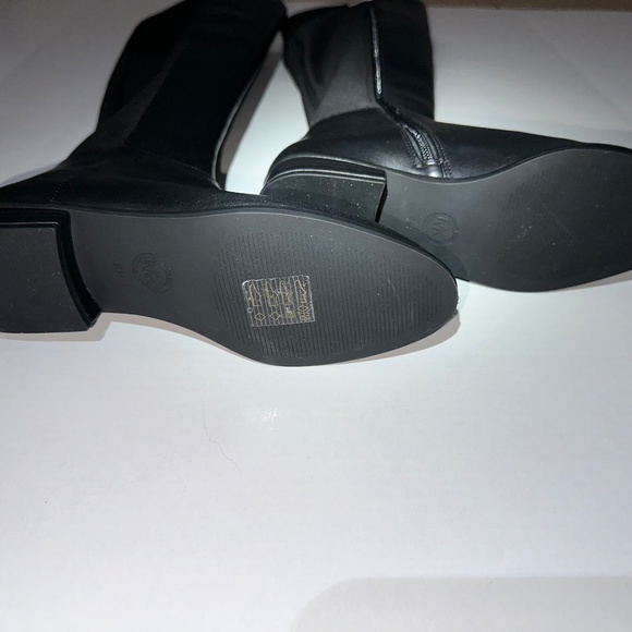 Micheal Kors Bromley Over the Knee boot size 6 black leather boot - Picture 6 of 6